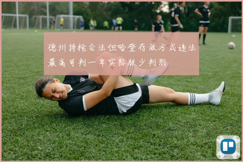 德州持枪合法但哈登存放方式违法最高可判一年实际极少判刑